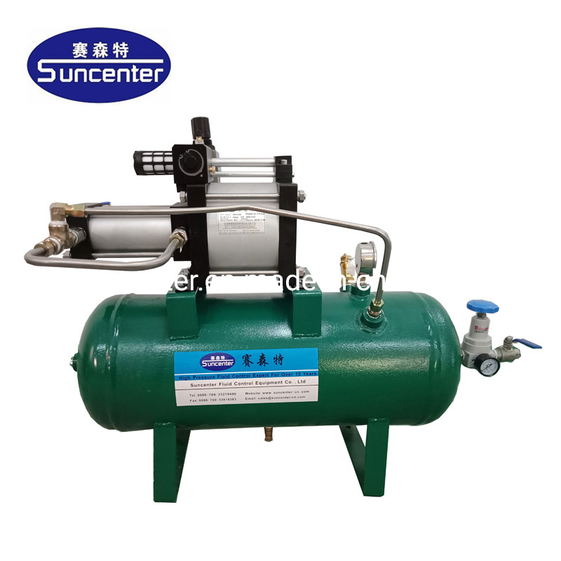 Suncenter Compressed Air Pressure Gas Booster Pump with 40L Air Tank for Laser